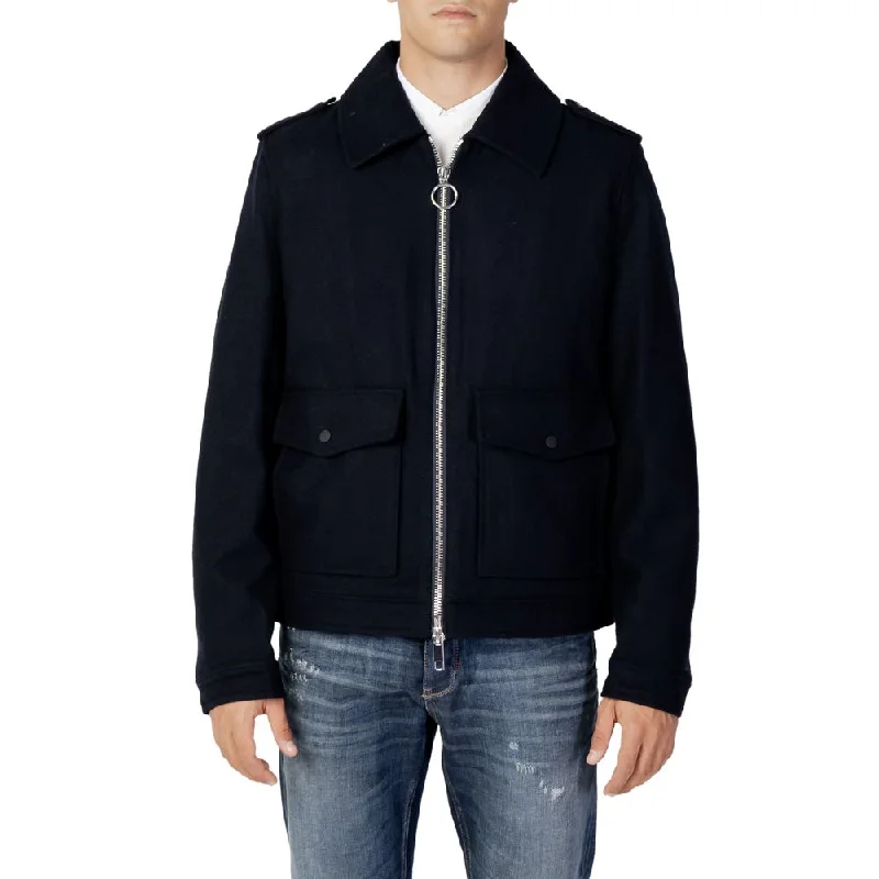 Men's breathable cycling jackets-Antony Morato  Wool Men's Jacket