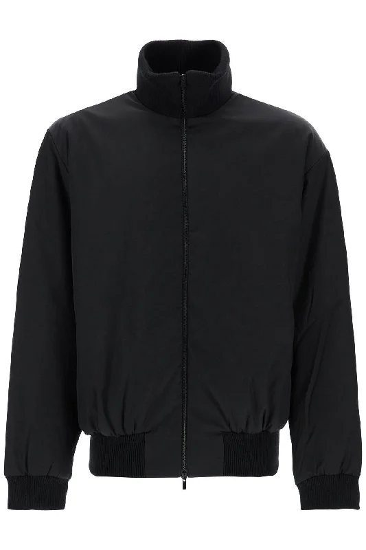 Men's trendy evening jackets-Fear Of God Men's  Nylon Bomber With High Collar