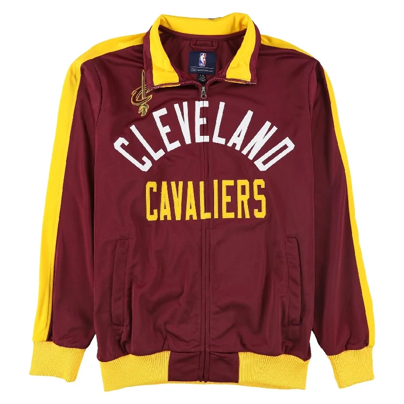 Men's premium ski jackets-G-III Sports Mens Cleveland Cavaliers Jacket, Red, Medium