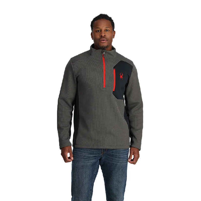 Men's stylish sports jackets-Mens Bandit Half Zip - Polar