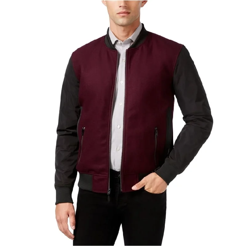 Men's breathable cycling jackets-William Rast Mens Lorenzo Bomber Jacket