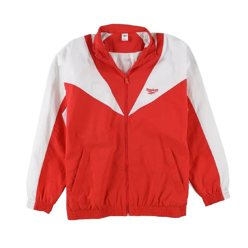 Men's stylish running jackets-Reebok Mens Classics Twin Vector Track Jacket