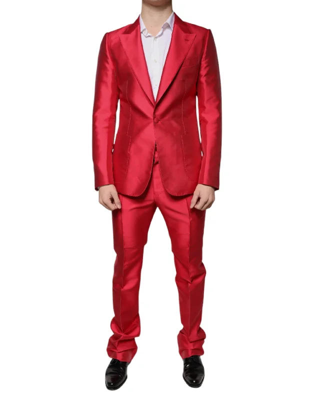 Men's classic sports jackets-Dolce & Gabbana  Polyester Single Breasted Formal Men's Suit