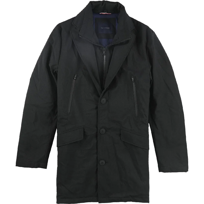 Men's luxury parka jackets-Tommy Hilfiger Mens Robert Raincoat