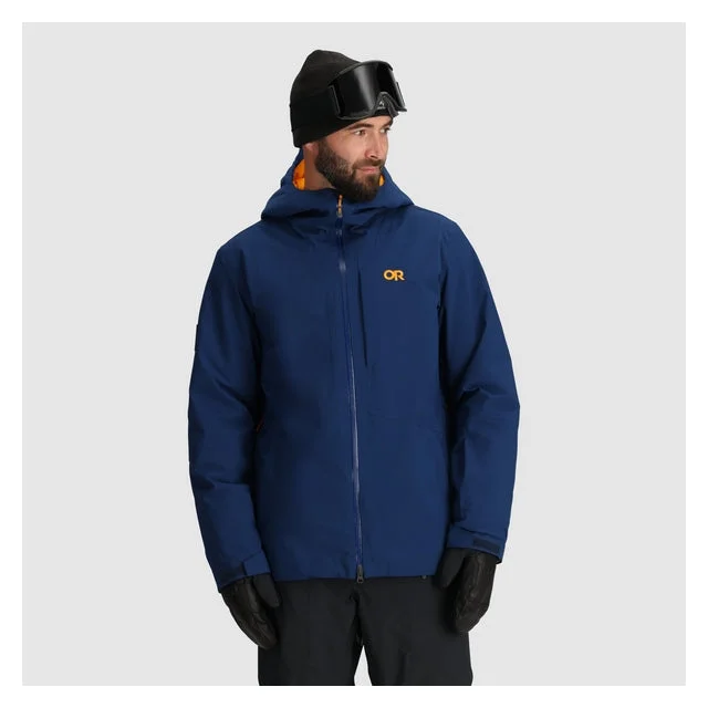 Men's insulated parka jackets-Men's Snowcrew Jacket