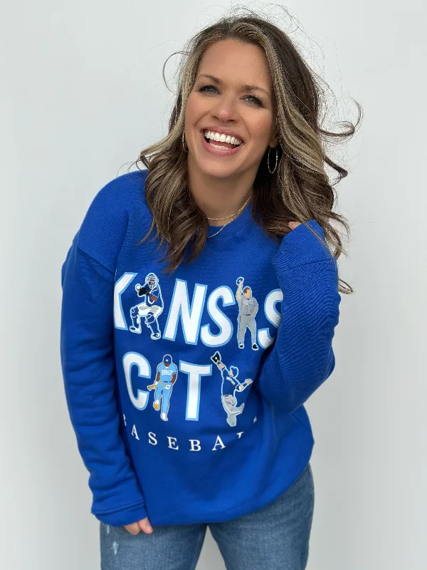 men's-hoodie-with-sleeve-ravine-Celebrate KC - Blue Sweatshirt