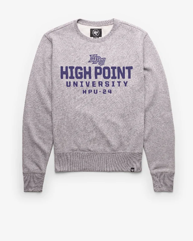 men's-hoodie-with-back-field-HIGH POINT PANTHERS HONOR ROLL '47 HEADLINE CREW