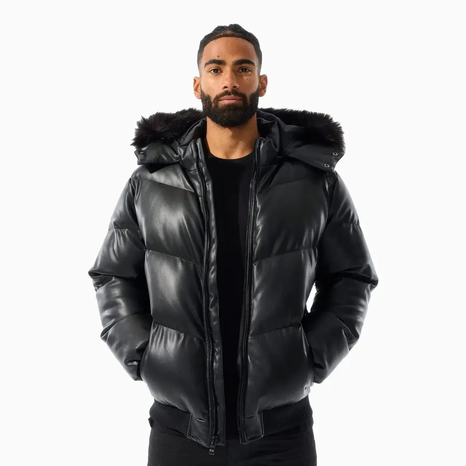 Men's casual travel jackets-Men's Thriller Puffer Jacket