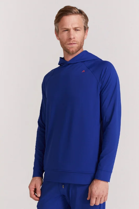 men's-hoodie-with-swell-pattern-Larkin Hoodie in Mazarine Blue