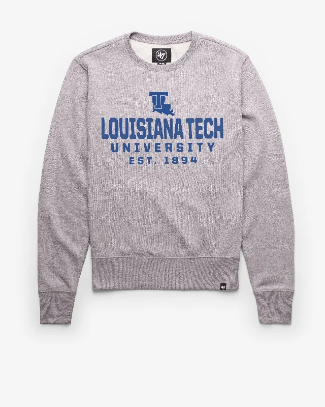 men's-hoodie-with-back-dell-LOUISIANA TECH BULLDOGS HONOR ROLL '47 HEADLINE CREW