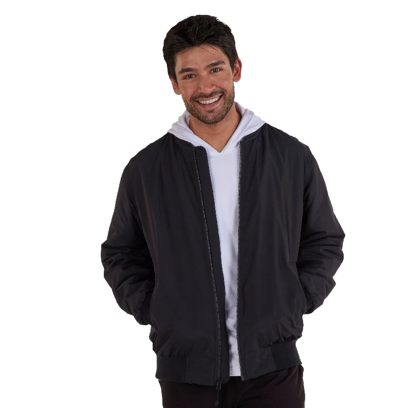 Men's casual ski jackets-Men's Aviator Jacket