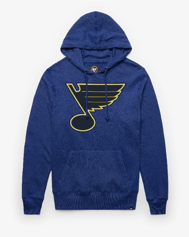 men's-hoodie-with-sateen-finish-ST LOUIS BLUES IMPRINT '47 HEADLINE HOOD