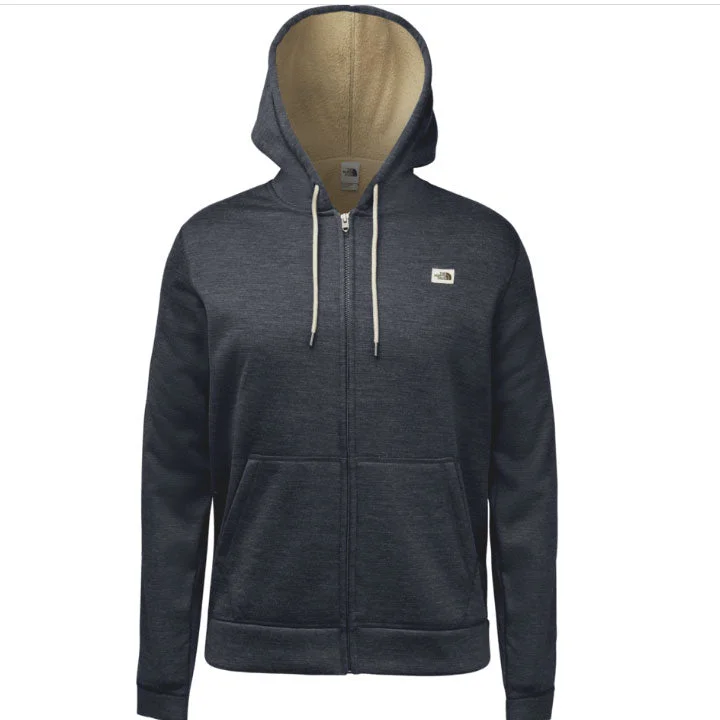 Men's durable aviator jackets-The North Face Sherpa Patrol Full Zip Hoodie Mens