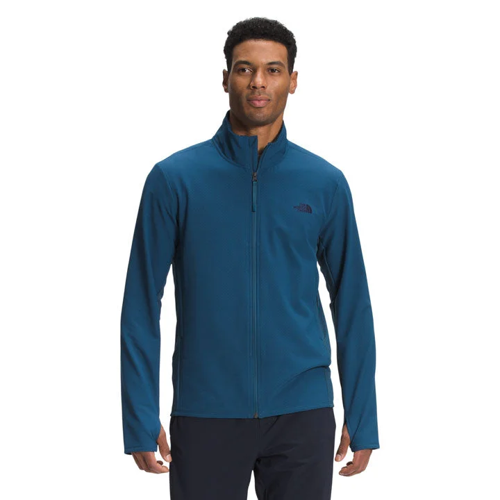 Men's urban pea coats jackets-The North Face Treadway Hybrid with FUTUREFLEECE Full Zip Mens