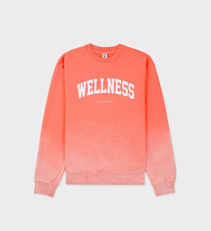 men's-hoodie-for-ice-rinks-Wellness Ivy Crewneck - Dip Dye Pink/White