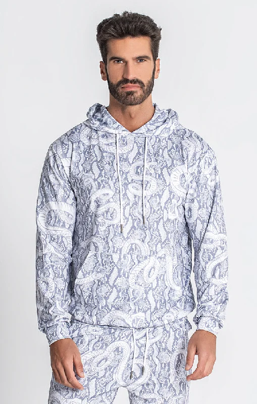 men's-hoodie-with-hood-peak-White Sakura Hoodie