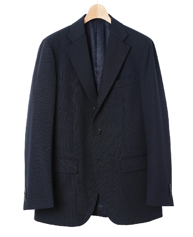 Men's trendy sports jackets-Wool Gabardine Jacket