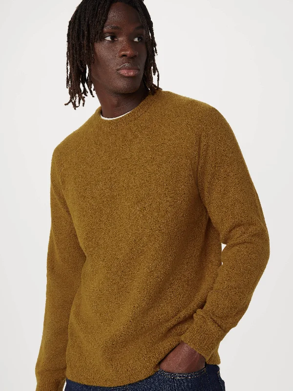 The Seawool® Boucle Sweater in Brown