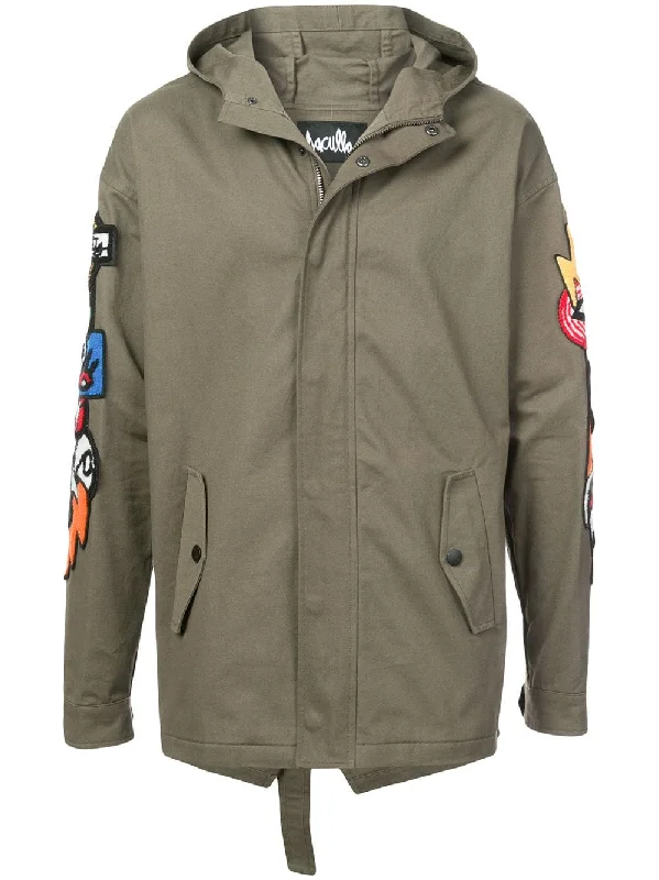 Men's short-sleeve deep rally shirt-HACMANIA FIELDCOAT