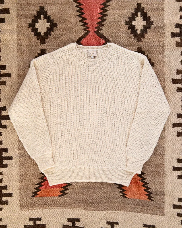 Highland Shakerknit Sweater - Cream