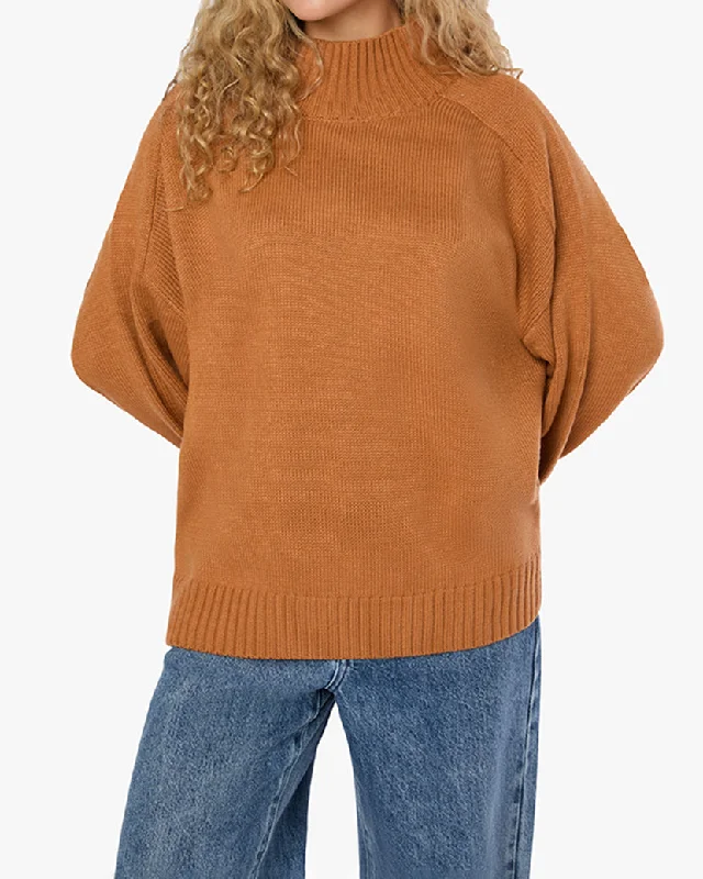 Oversized Funnel Neck Sweater