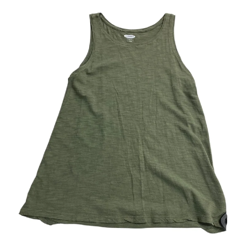 Men's short-sleeve bright deep-classic-free-yellow tee-Top Sleeveless By Old Navy In Green, Size: Xs