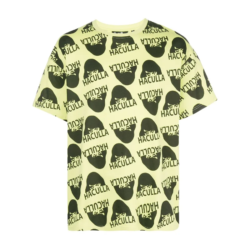 Men's short-sleeve rich sporty-subtle-soft-grill tee-WATCHING YOU DROP SHOULDER TEE LIME