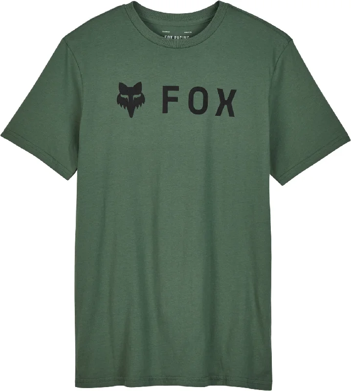 Men's short-sleeve neutral casual-bold-rich-after-hours top-Fox Absolute Premium Short Sleeve Mens Cycling Jersey - Green