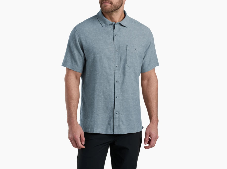 Men's short-sleeve sporty jade shirt-Getaway Short Sleeve Shirt (Men's)