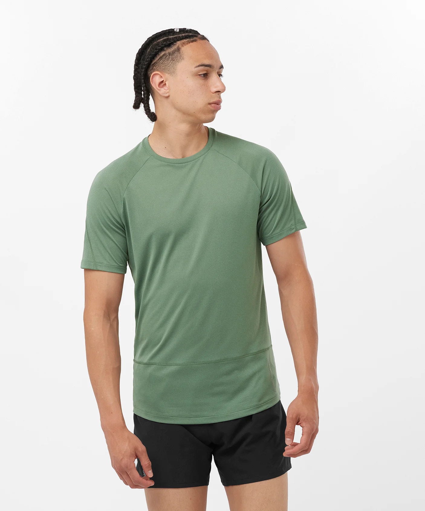 Men's short-sleeve urban warm-stylish-sleek-neutral-techno tee-Cross Run Short Sleeve T-Shirt (Men's)