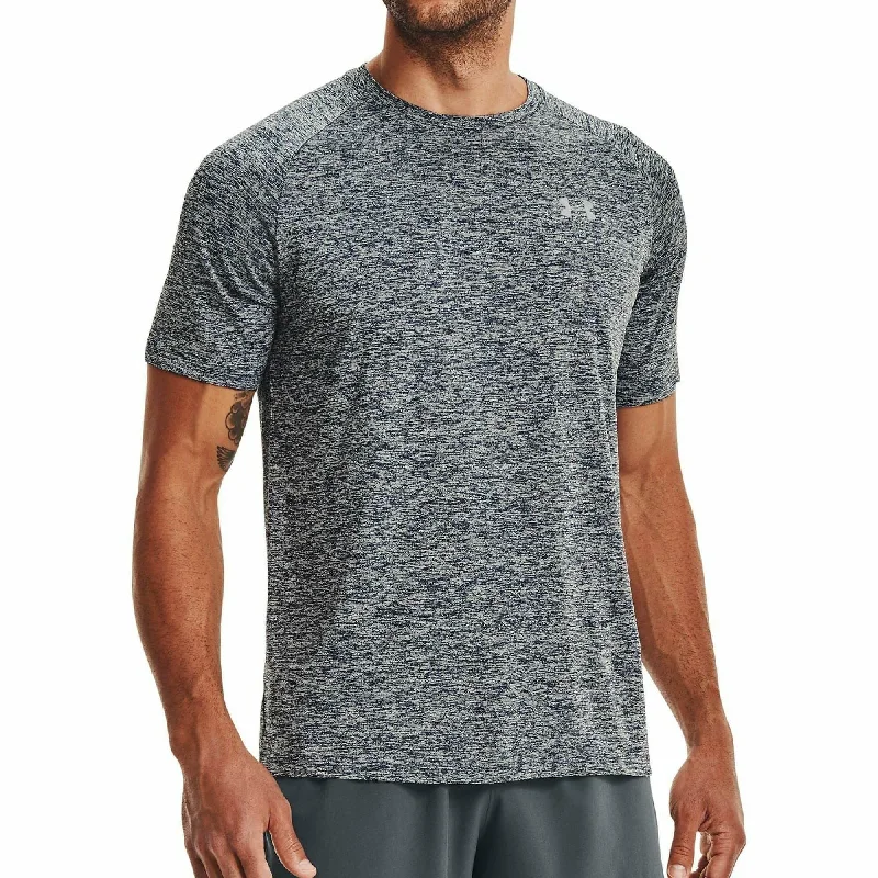 Men's short-sleeve sturdy value tee-Under Armour Tech 2.0 Short Sleeve Mens Training Top - Navy