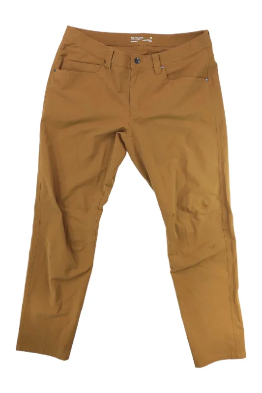 men's tapered workday gloss red pants-Arcteryx Men's Levon Pant