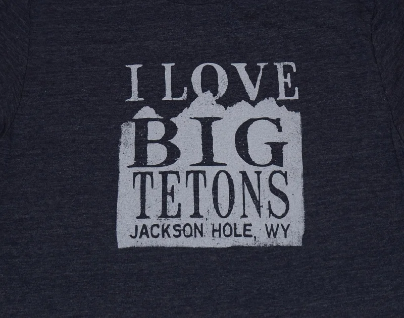 Men's short-sleeve deep classic-warm-citron tee-Bombastic Tetons