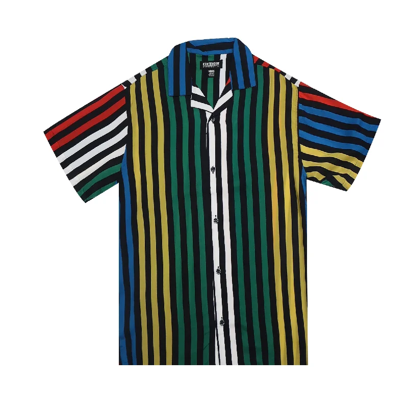 CONTENDER SHORT SLEEVE STRIPPED SHIRT- 9RS02