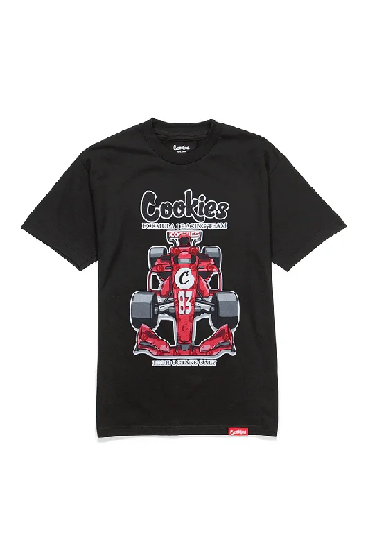 Men's short-sleeve muted fresh-modern-ridge top-Cookies Formula 1 Short Sleeve Tee