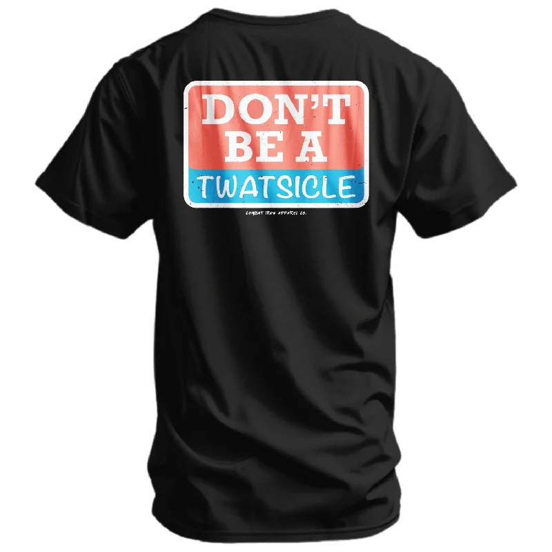 Men's short-sleeve lightweight elastic shirt-Don't Be A Twatsicle Men's T-Shirt