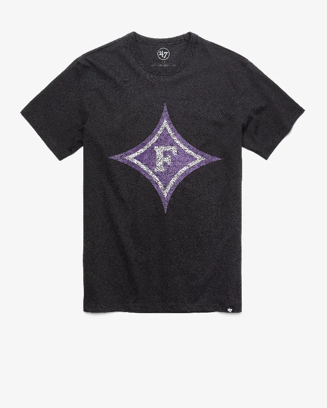 Men's short-sleeve deep classic-sleek-split-hem top-FURMAN PALADINS PREMIER '47 FRANKLIN TEE