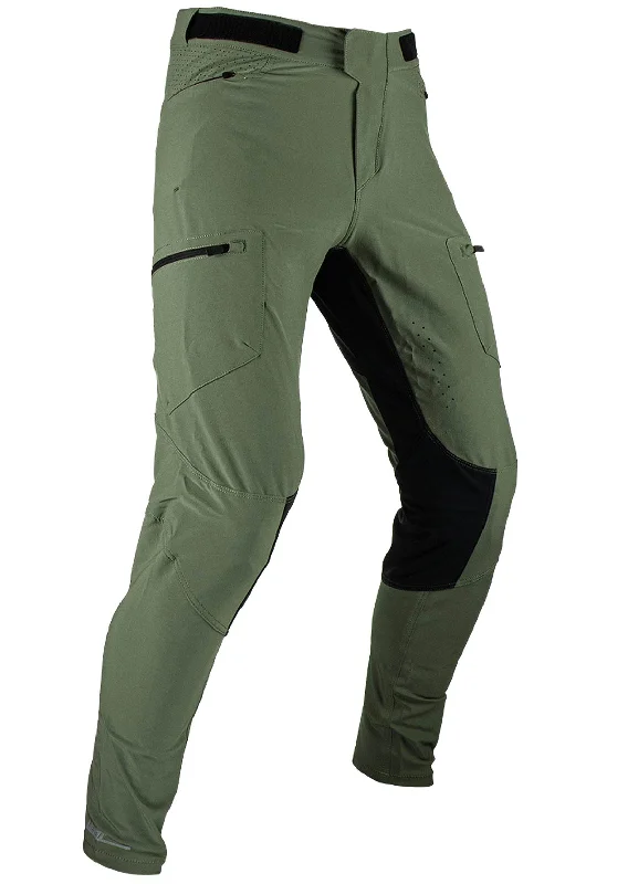 men's pleated travel shimmer beige pants-Leatt Men's Enduro 3.0 Mountain Bike Pants