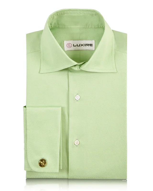 EZS Light Green Pinpoint Oxford Shirt