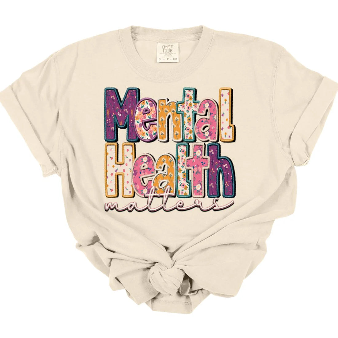 Men's short-sleeve subtle soft-trendy-fresh-citron shirt-Mental Health Matters Tee *MADE TO ORDER*