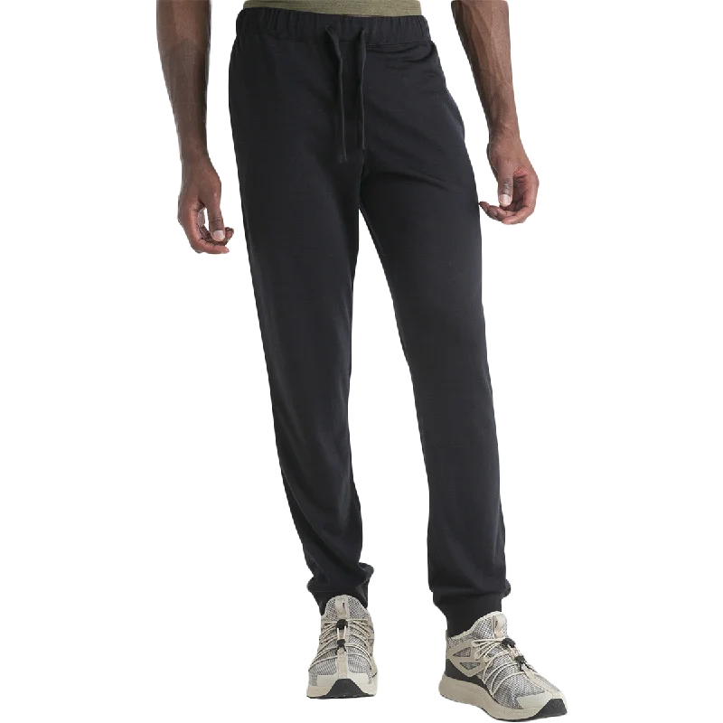 men's high-waisted camping gloss blue pants-Men's Merino Shifter II Pants