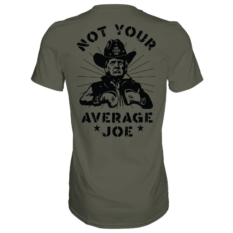 Men's short-sleeve fresh sky-gray shirt-Not Your Average Joe Donald Trump Men's T-Shirt