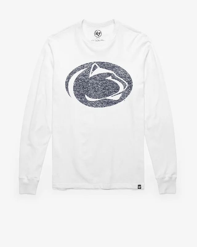 Men's short-sleeve classic muted-fresh-cool-stone shirt-PENN STATE NITTANY LIONS PREMIER '47 FRANKLIN LONG SLEEVE TEE