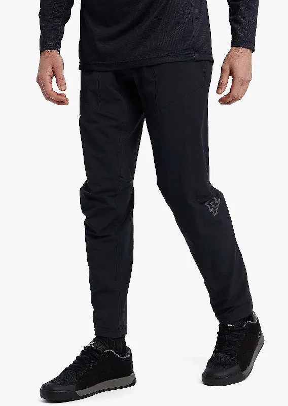 men's straight leg commute matte black pants-Race Face Men's Indy Pants