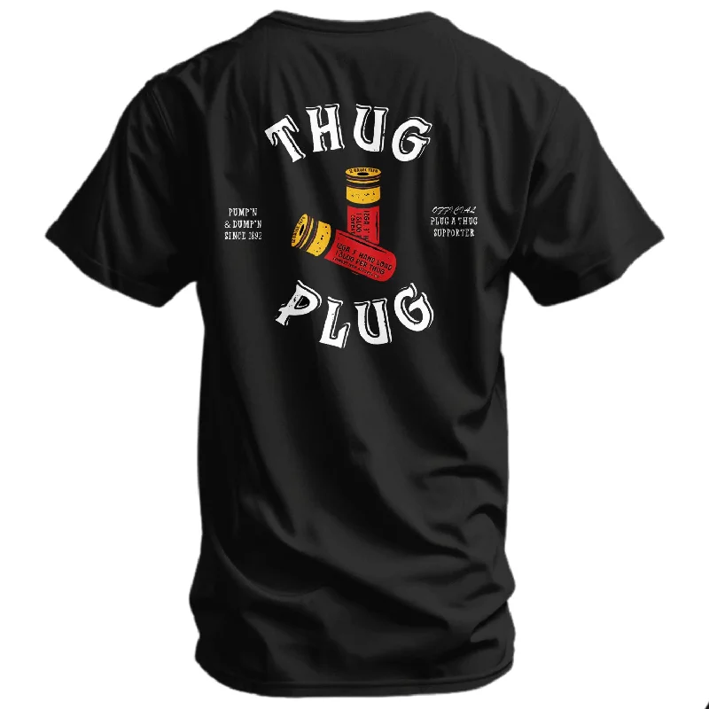 Men's short-sleeve muted aged-violet shirt-Thug Plug: Official Plug A Thug Men's T-Shirt