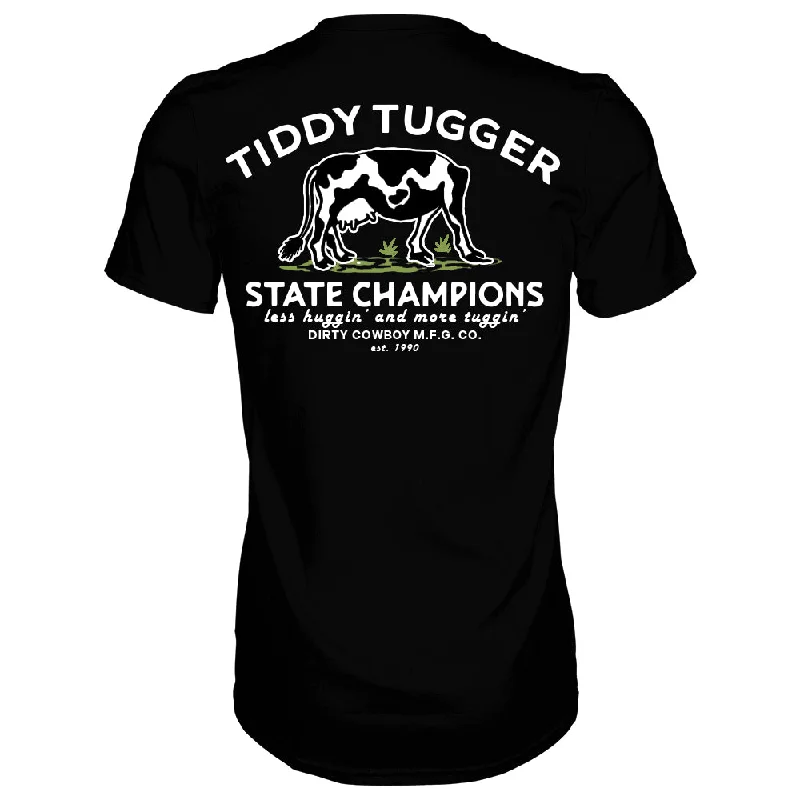 Men's short-sleeve stylish crisp-gray shirt-Tiddy Tugger 1990 State Champions Men's T-Shirt