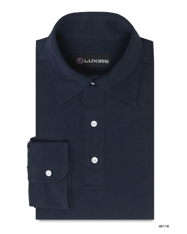 Oxford Blue Polo T-shirt