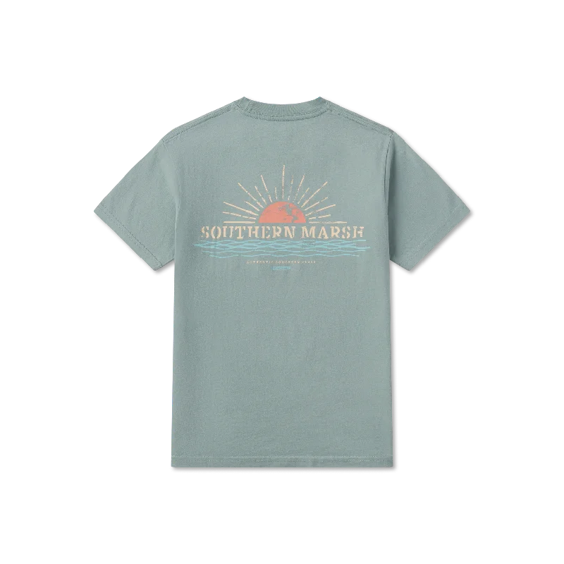 Men's short-sleeve rugged brick tee-Youth Branding Collection Tee - Sunset