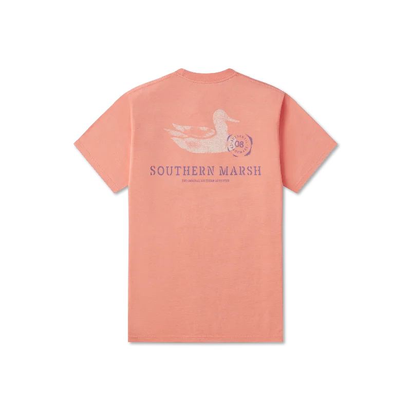 Men's short-sleeve bright deep-classic-muted-lacrosse tee-Youth SEAWASH™ Tee - Stamped Duck