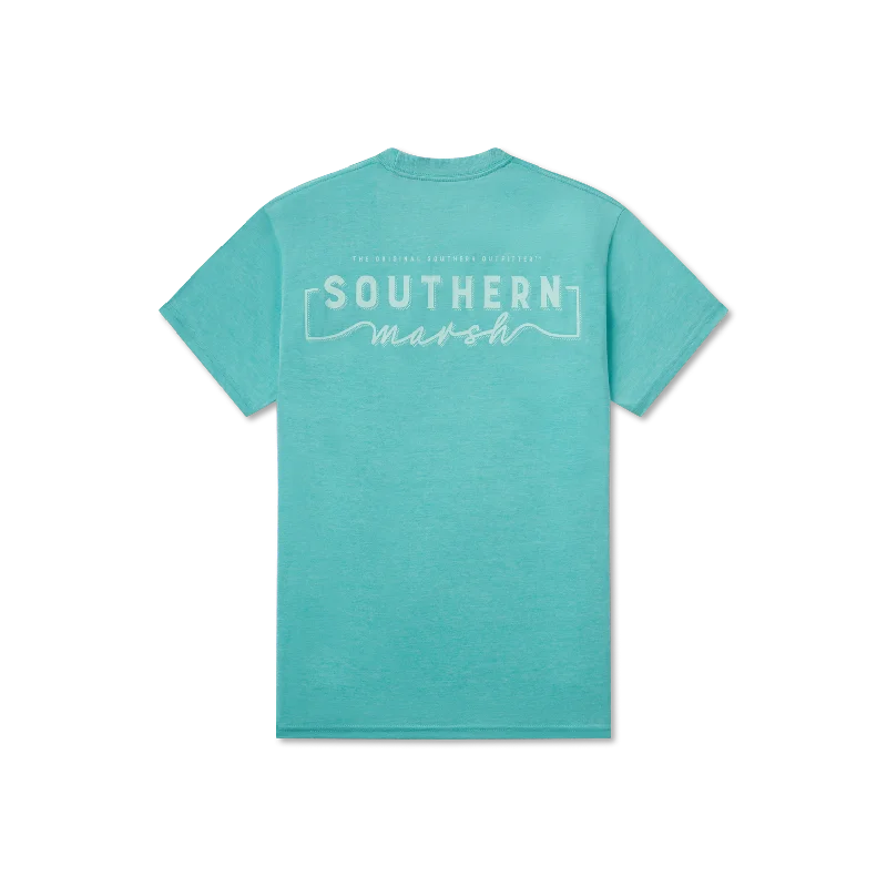 Men's short-sleeve deep classic-muted-fresh-cool-stone tee-Youth SEAWASH™ Tee - Waves